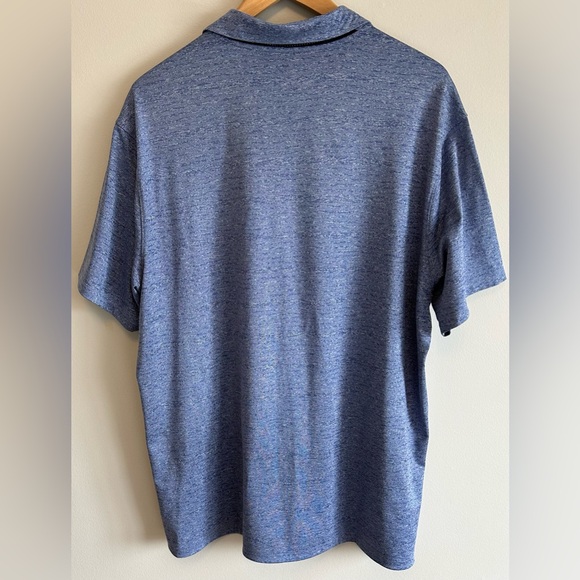 Nike Golf Dri-Fit Polo Shirt XL Vapor Heather Embroidered Swoosh Logo Like New - Picture 6 of 8